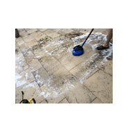 Nettoyage d'une terrasse piscine avec Hydro-net