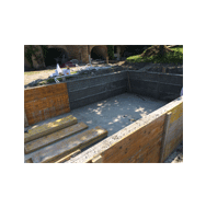 Décoffrage des panneaux banchés